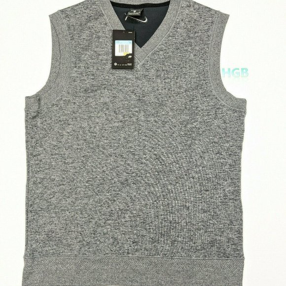 Nike Other - Nike  Golf Sweater Vest Sleeveless V-Neck Gray NWT